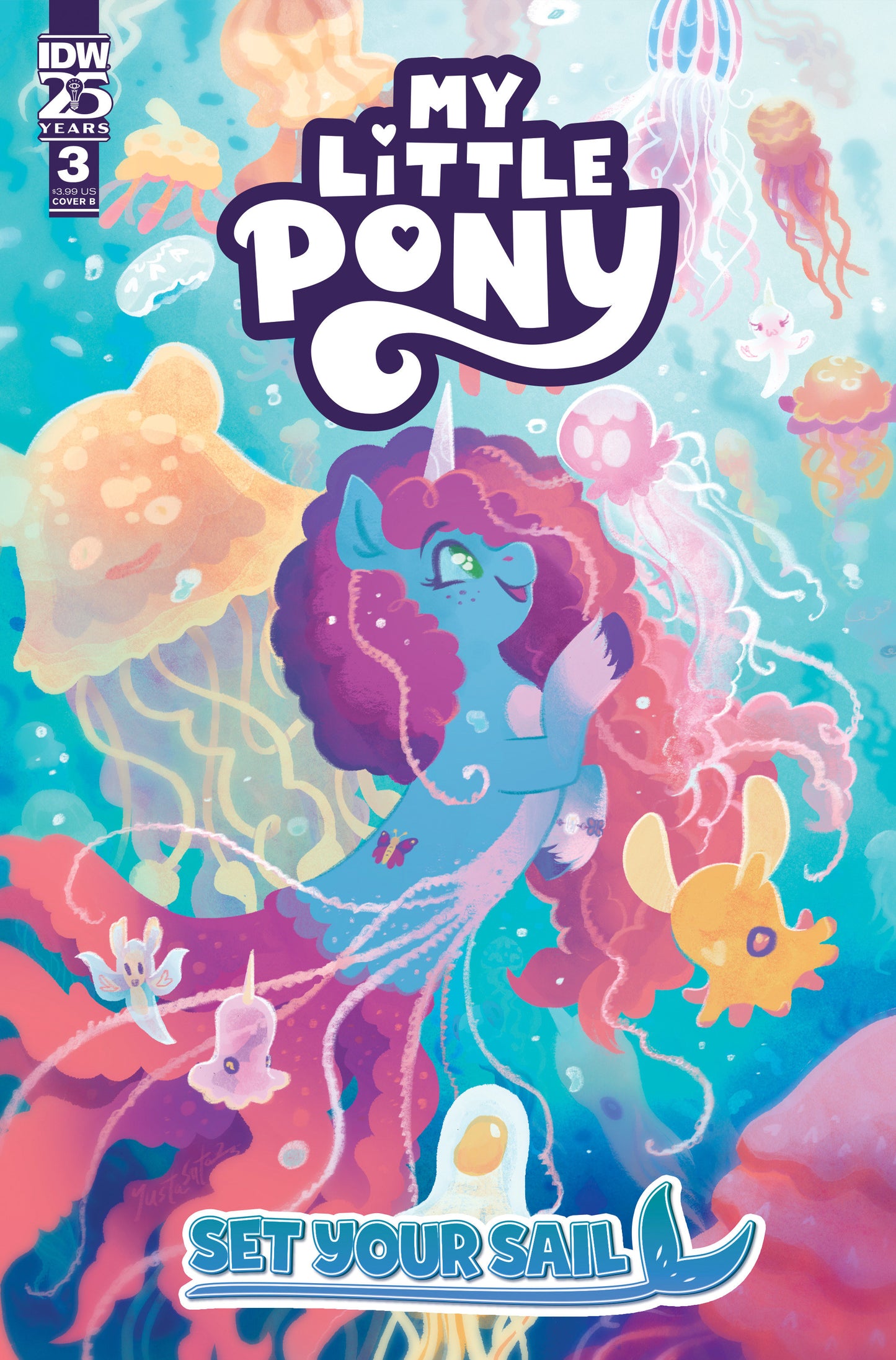 My Little Pony: Set Your Sail #3 Variant B (JustaSuta) - Release Date:  7/3/24