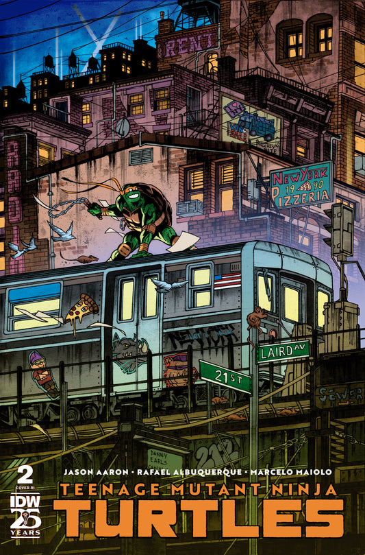 1:25 Teenage Mutant Ninja Turtles (2024) #2 Variant RI (25) (Earls),  - Release Date: 9/11/24