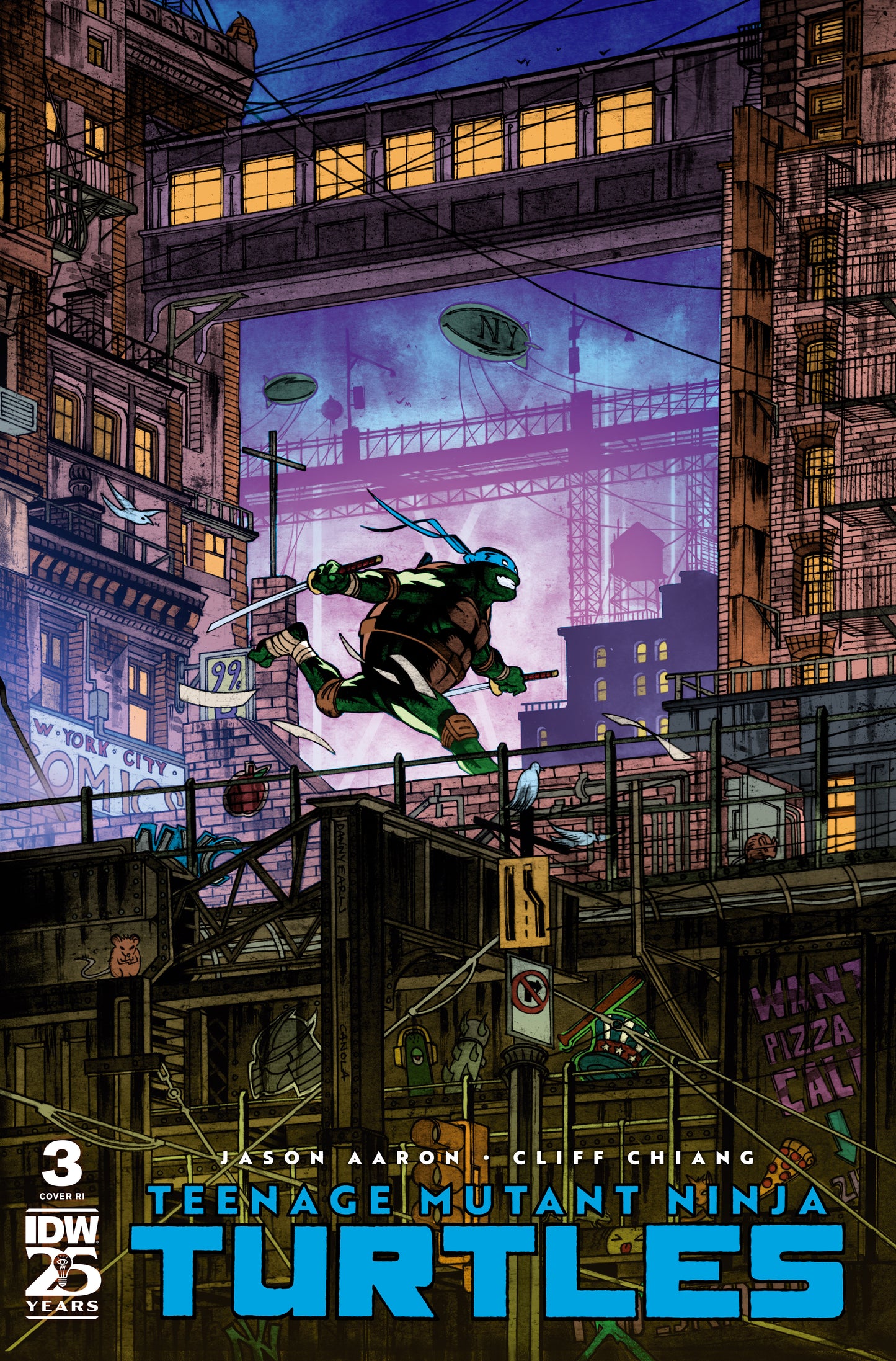 1:25 Teenage Mutant Ninja Turtles (2024) #3 Variant RI (25) (Earls)  - Release Date:  10/23/24