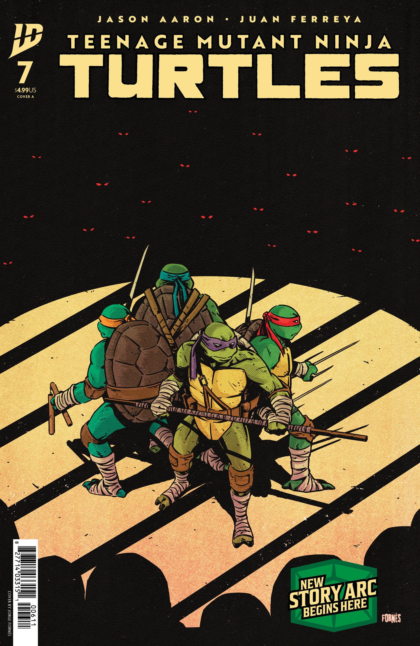 Teenage Mutant Ninja Turtles #7 Cover A (Fornés)  - Release Date:  2/26/25