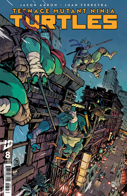 1:10 Teenage Mutant Ninja Turtles #8 Variant RI (10) (Ono)  - Release Date:  3/26/25