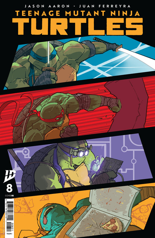 1:25 Teenage Mutant Ninja Turtles #8 Variant RI (25) (Cizmesija)  - Release Date:  3/26/25