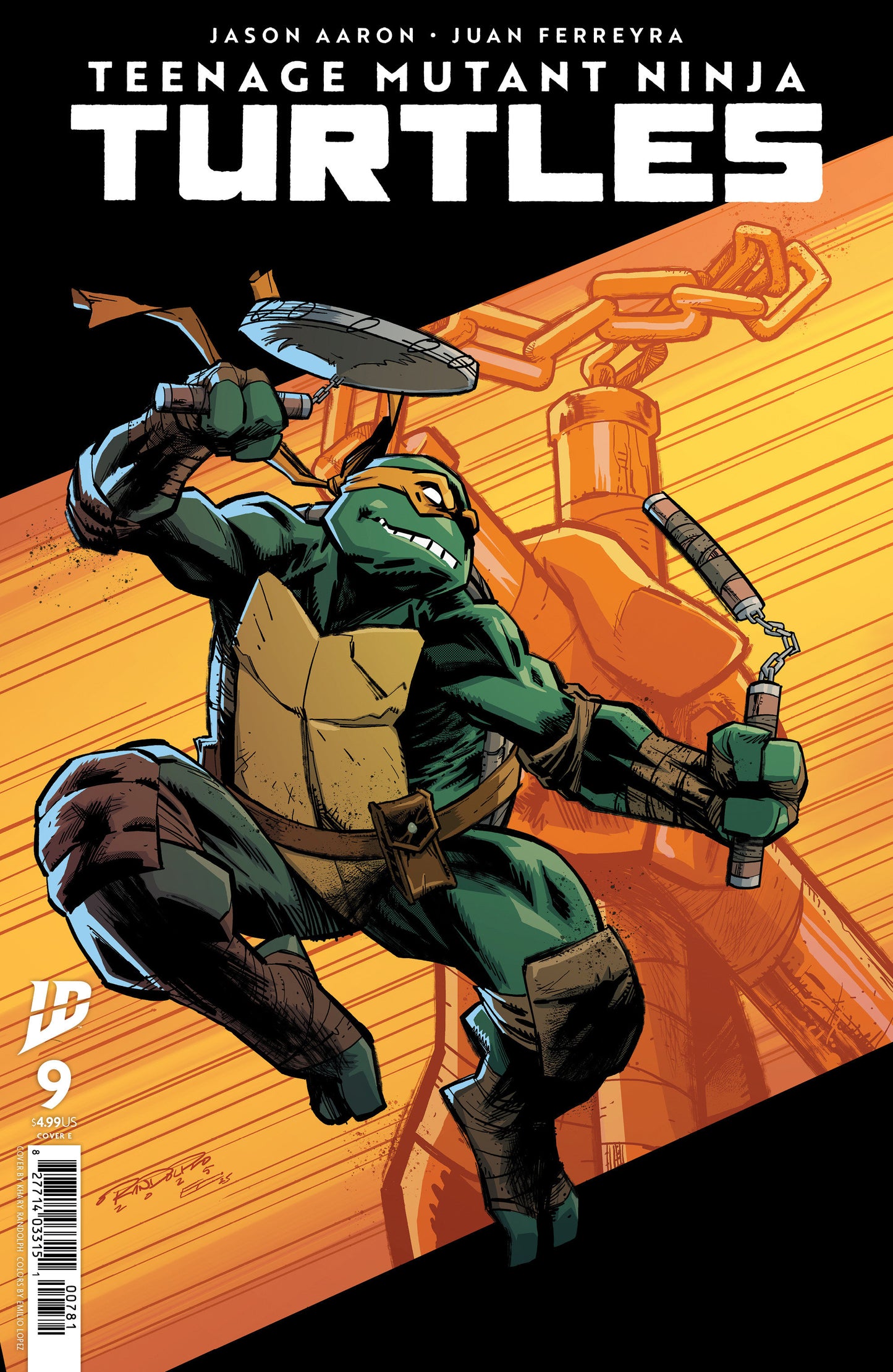Teenage Mutant Ninja Turtles #9 Variant E (Randolph)  - Release Date:  05/28/2025