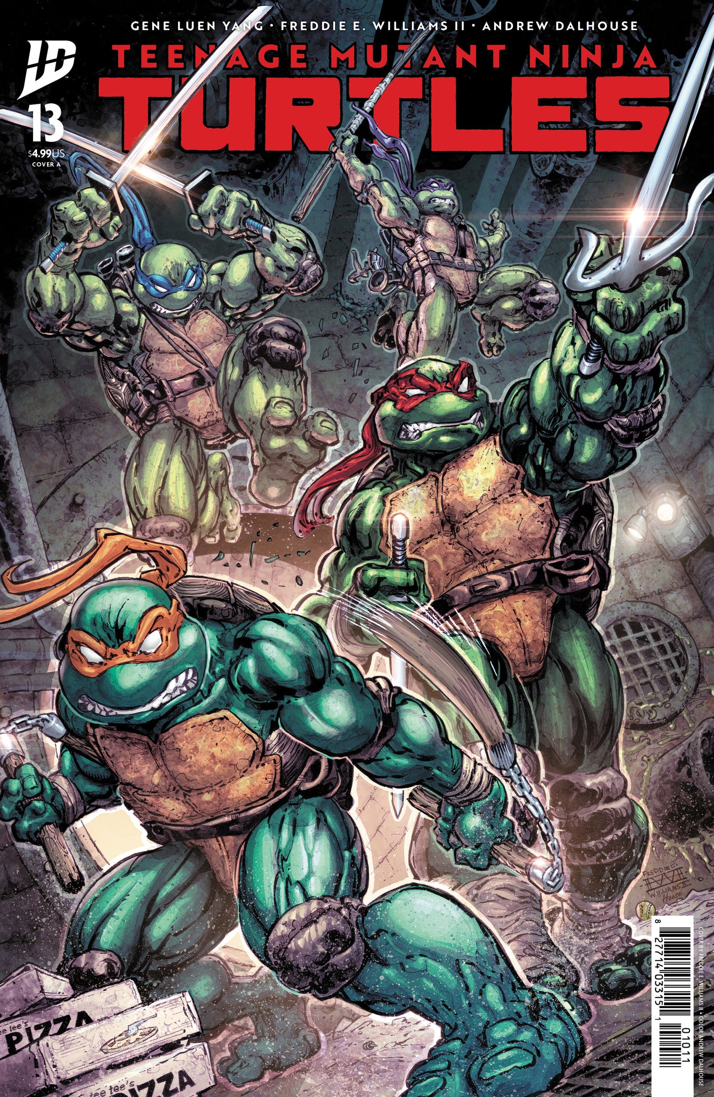 Teenage Mutant Ninja Turtles #13 Cover A (Williams II) ISBN: 82771403315101311 - Release Date: 12/10/25