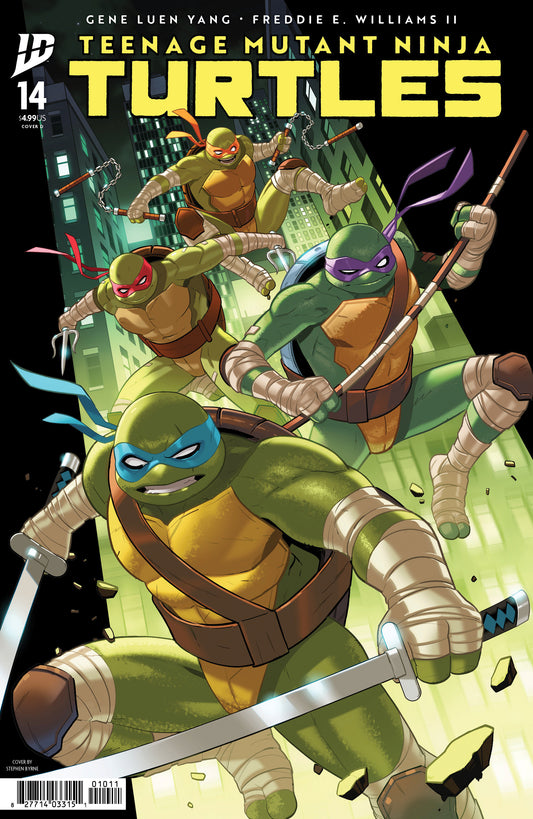Teenage Mutant Ninja Turtles #14 Variant D (Byrne) ISBN: 82771403315101441 - Release Date: 1/14/26