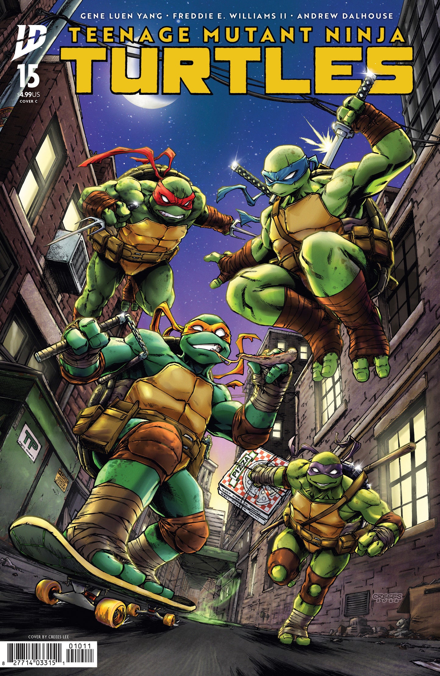 Teenage Mutant Ninja Turtles #15 Variant C (Creees Lee) ISBN: 82771403315101531 - Release Date: 2/11/26
