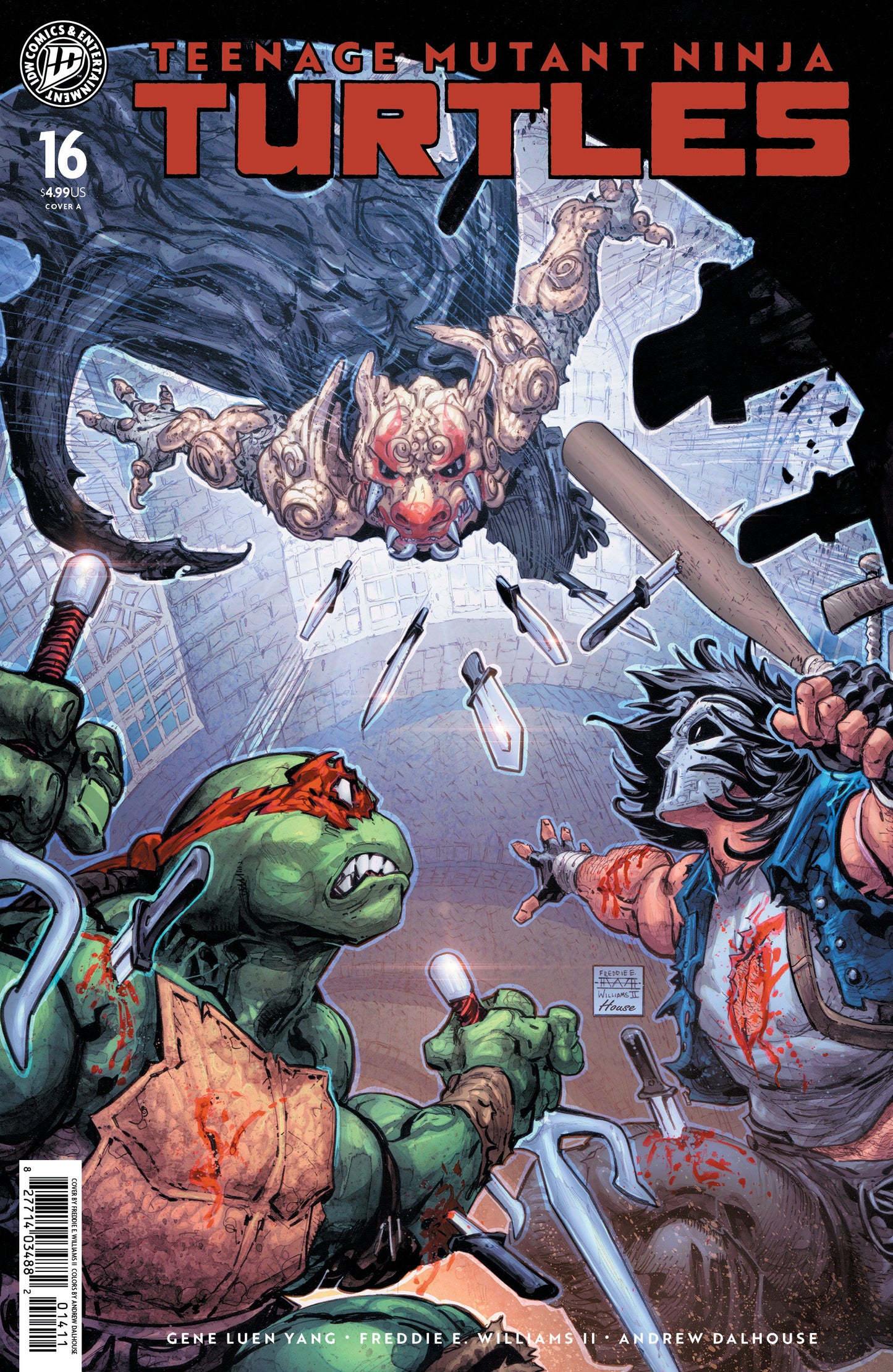 Teenage Mutant Ninja Turtles #16 Cover A (Williams II) ISBN: 82771403315101611 - Release Date: 3/11/26