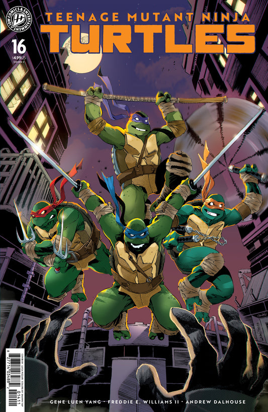 Teenage Mutant Ninja Turtles #16 Variant C (Pizzari) ISBN: 82771403315101631 - Release Date: 3/11/26
