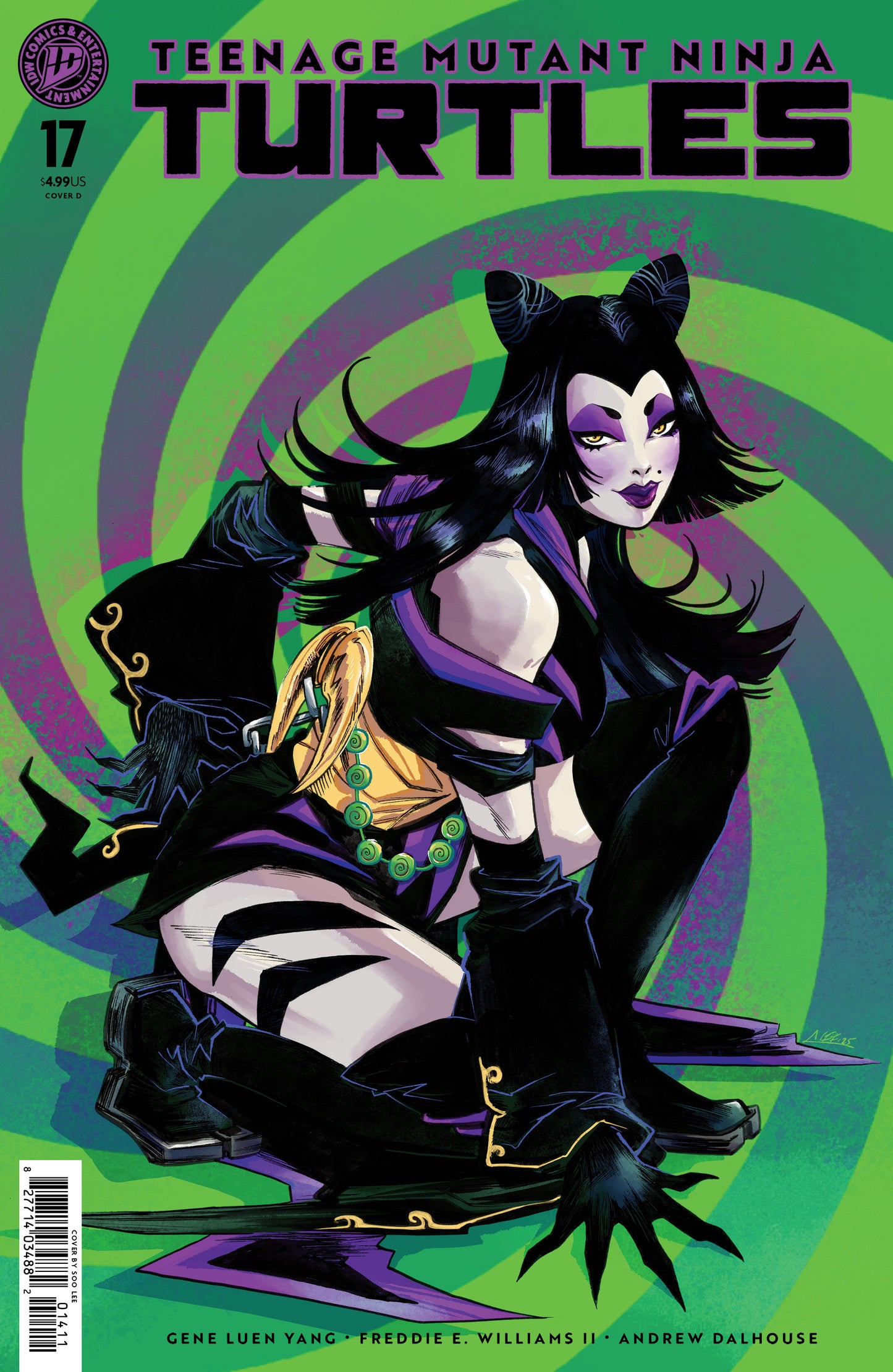 Teenage Mutant Ninja Turtles #17 Variant D (Lee) ISBN: 82771403315101741 - FOC DATE: 3/2/26  - Release Date: 4/8/26