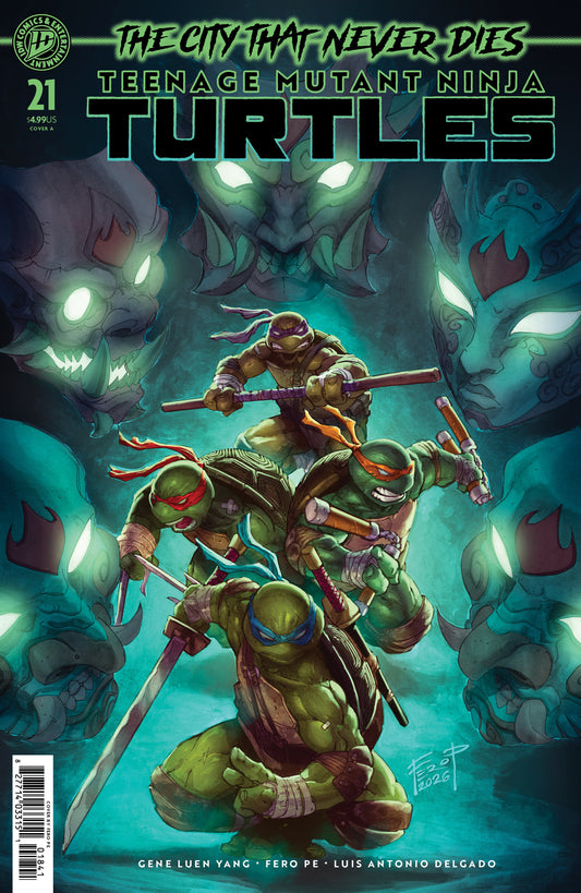 Teenage Mutant Ninja Turtles #21 Cover A (Pe) ISBN: 82771403315102111 - FOC DATE: 7/12/26  - Release Date: 8/19/26