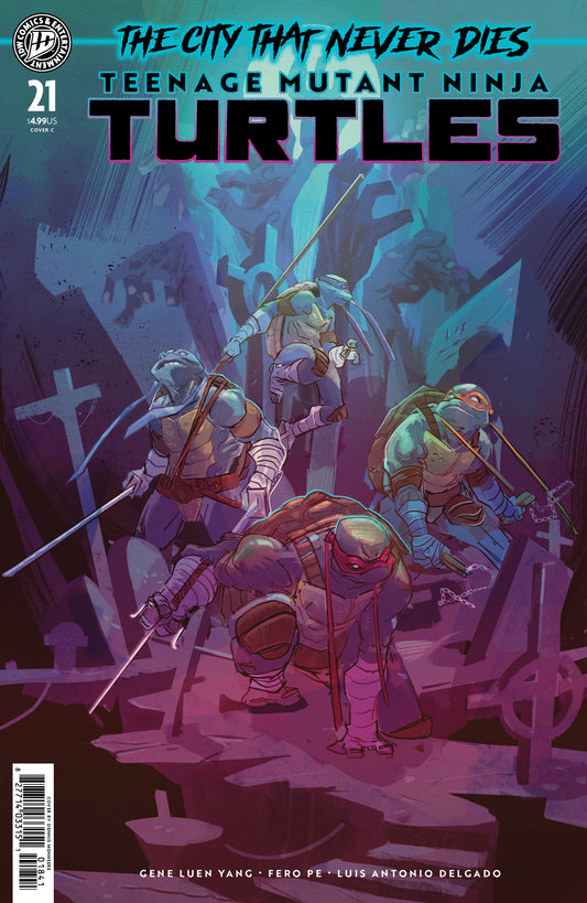Teenage Mutant Ninja Turtles #21 Variant C (Menheere) ISBN: 82771403315102131 - FOC DATE: 7/12/26  - Release Date: 8/19/26