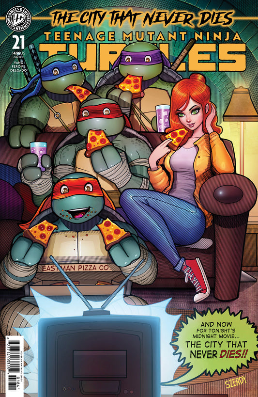 Teenage Mutant Ninja Turtles #21 Variant E (Szerdy) ISBN: 82771403315102171 - FOC DATE: 7/12/26  - Release Date: 8/19/26