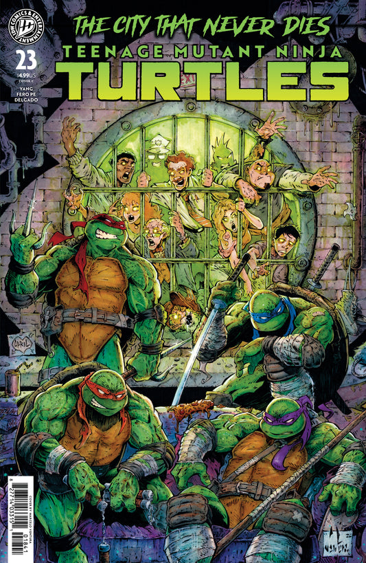 Teenage Mutant Ninja Turtles #23 Variant C (Ventura) ISBN: 82771403315102331 - FOC DATE: 9/6/26  - Release Date: 10/14/26
