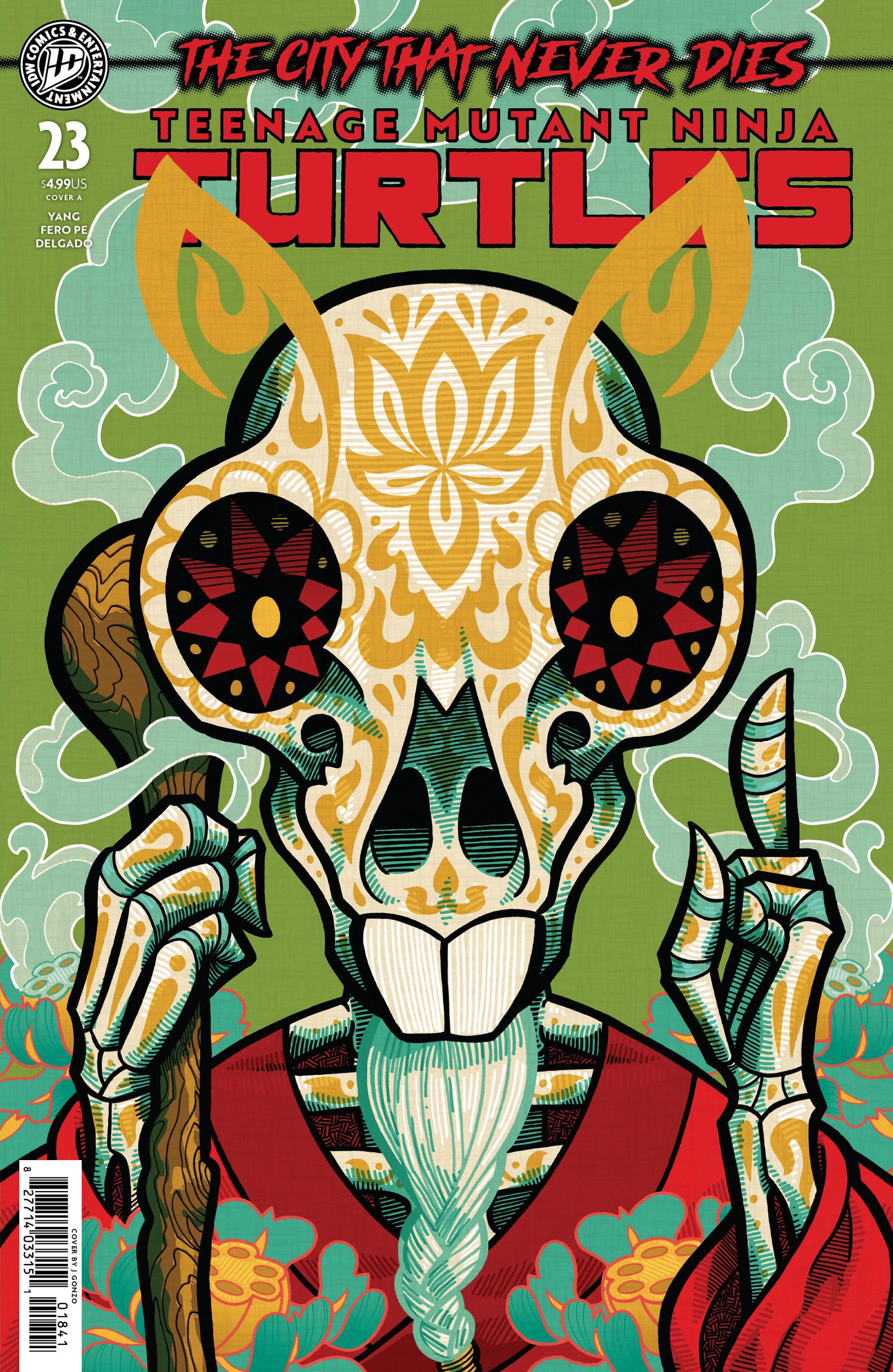 Teenage Mutant Ninja Turtles #23 Variant D (J. Gonzo) ISBN: 82771403315102341 - FOC DATE: 9/6/26  - Release Date: 10/14/26