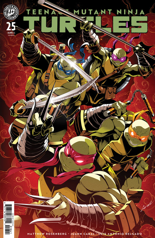 Teenage Mutant Ninja Turtles #25 Variant B (Godtail Cover Set) ISBN: 82771403315102521 - FOC DATE: 11/29/26  - Release Date: 1/13/27