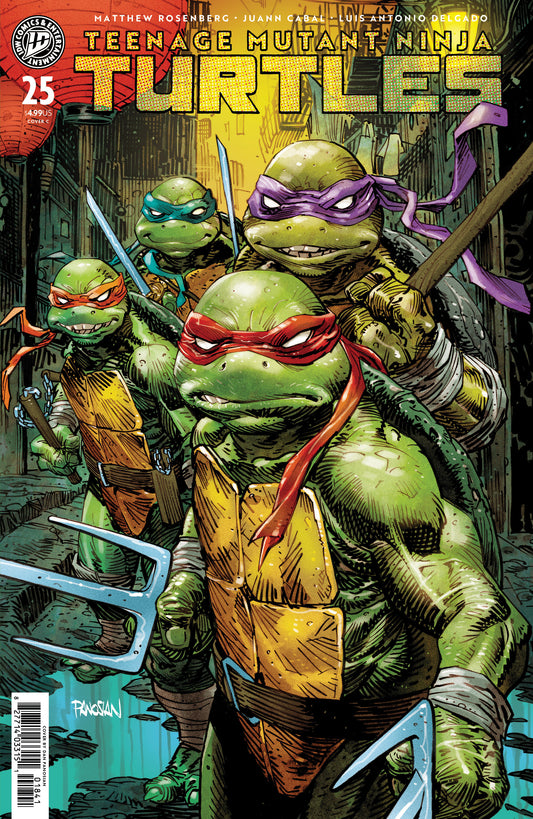 Teenage Mutant Ninja Turtles #25 Variant C (Panosian) ISBN: 82771403315102531 - FOC DATE: 11/29/26  - Release Date: 1/13/27