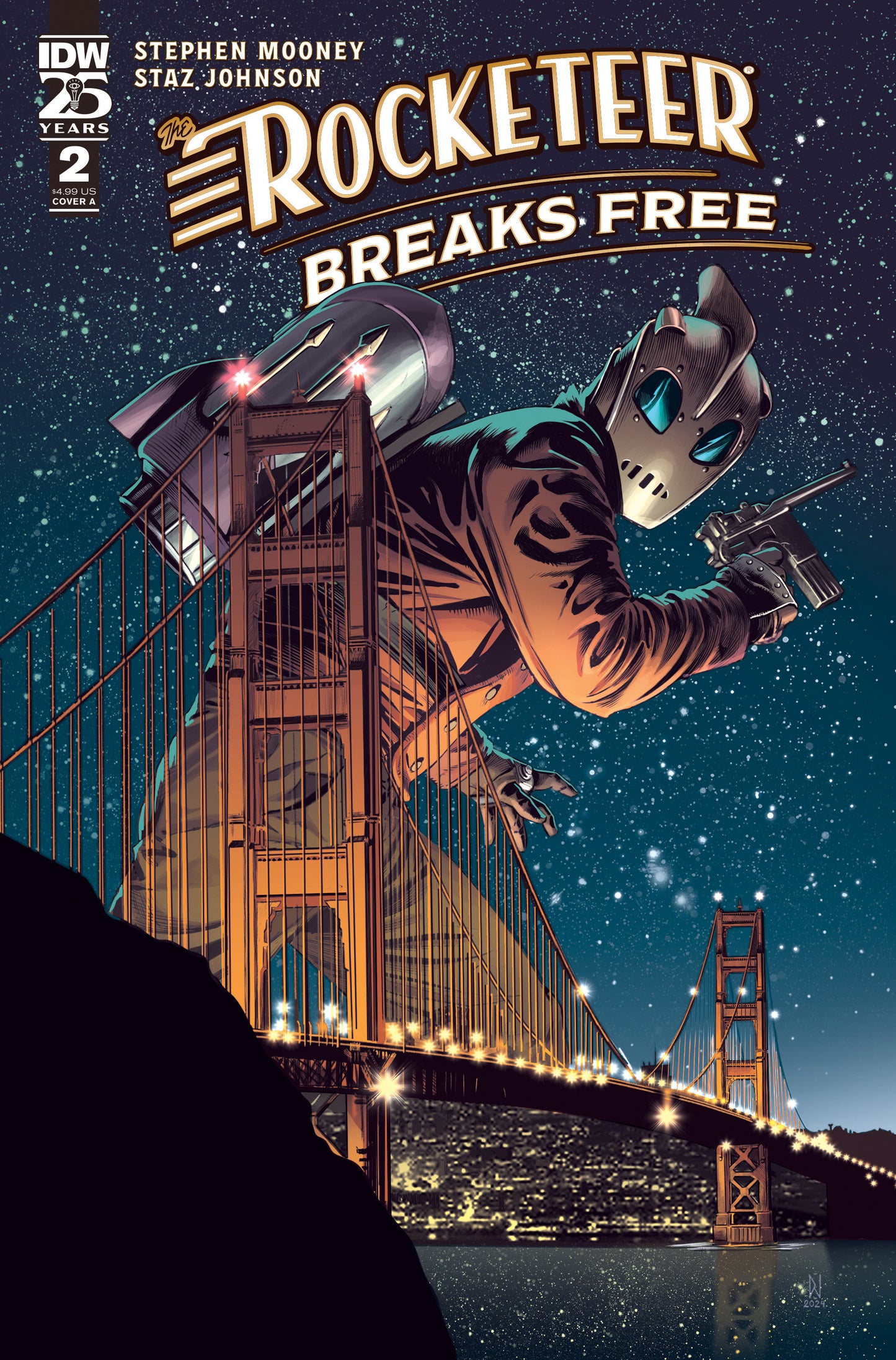 The Rocketeer: Breaks Free #2 Cover A (Wheatley)  - Release Date: 8/28/24