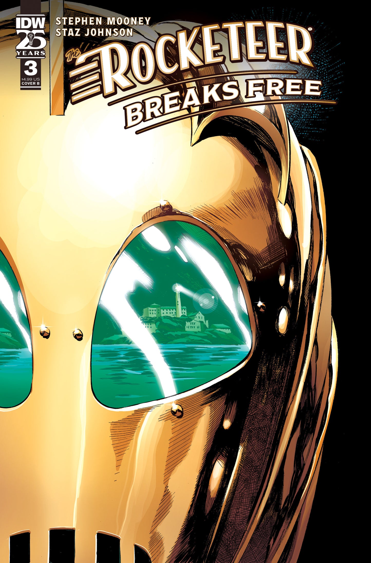 The Rocketeer: Breaks Free #3 Variant B (Johnson)  - Release Date:  10/9/24