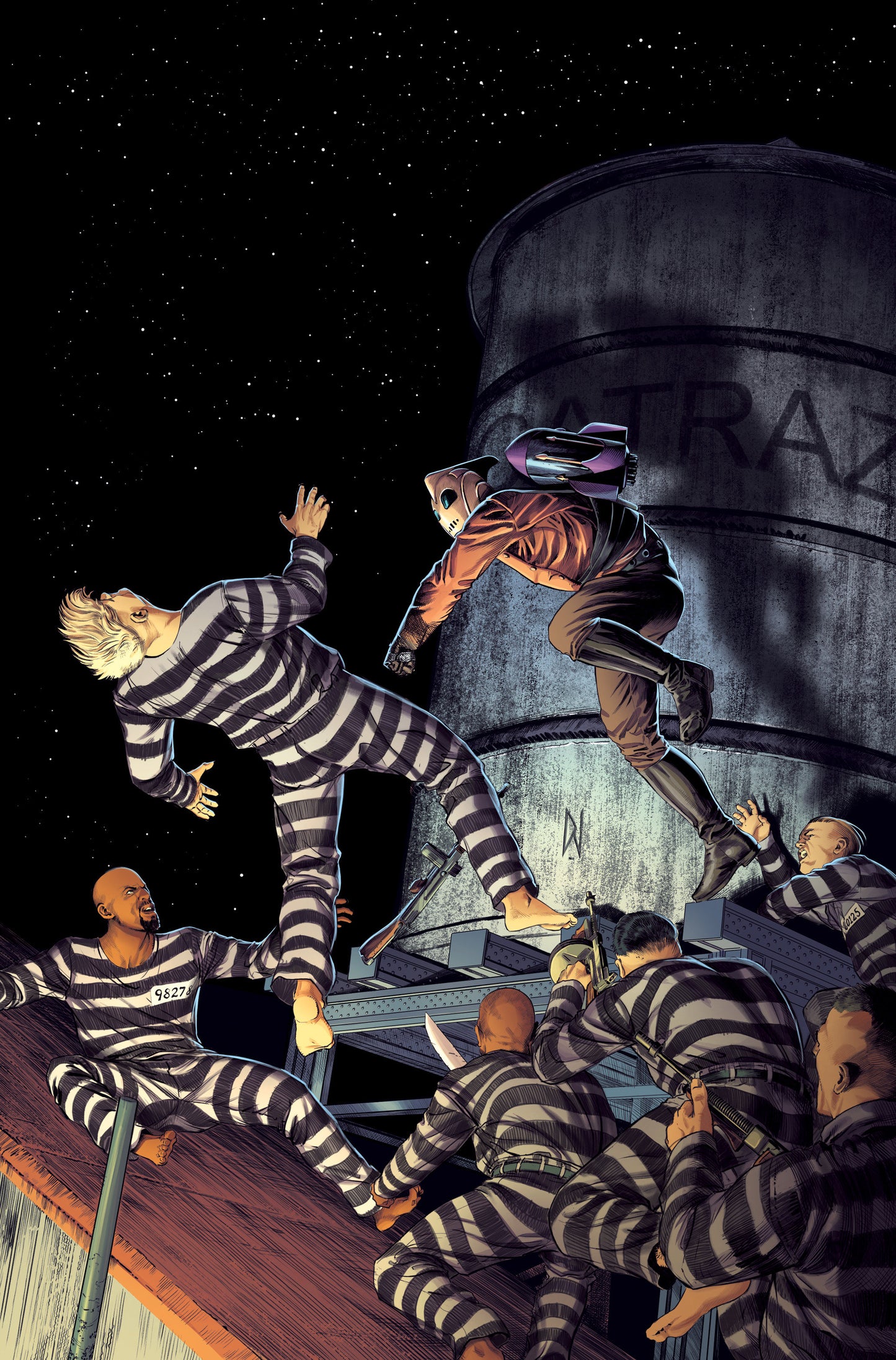 1:10 The Rocketeer: Breaks Free #4 Variant RI (10) (Wheatley Full Art)  - Release Date:  12/4/24