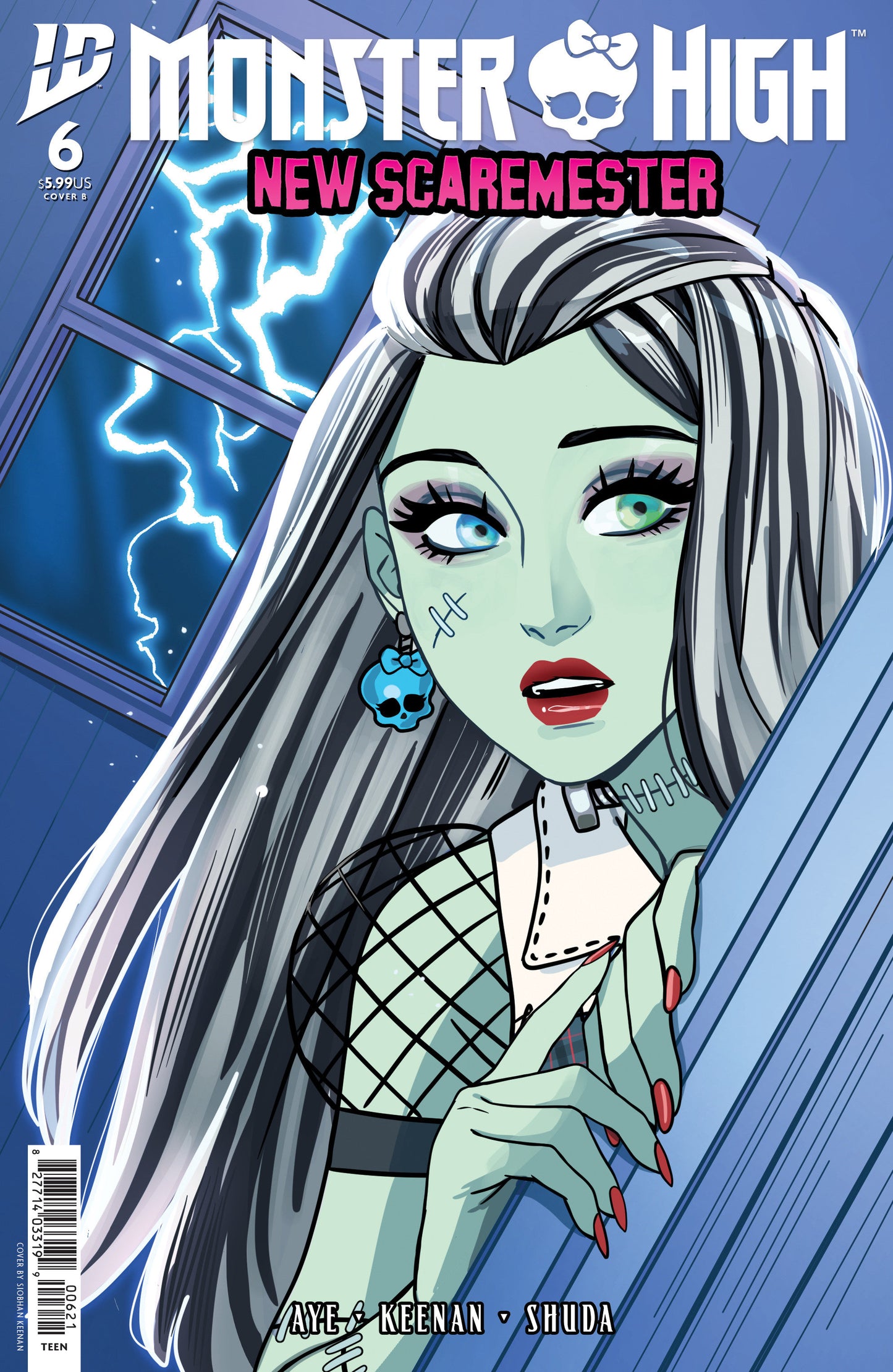 Monster High: New Scaremester #6 Variant B (Keenan)  - Release Date:  2/12/25