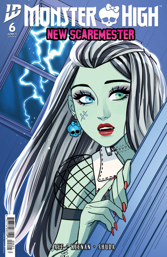 Monster High: New Scaremester #6 Variant B (Keenan)  - Release Date:  2/12/25