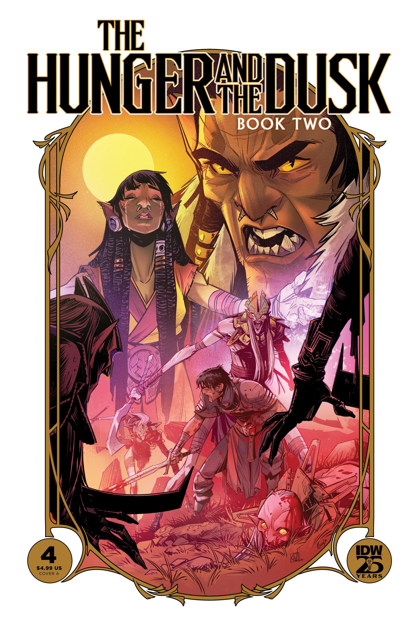 The Hunger and the Dusk: Book Two #4 Cover A (Wildgoose)  - Release Date:  1/15/25
