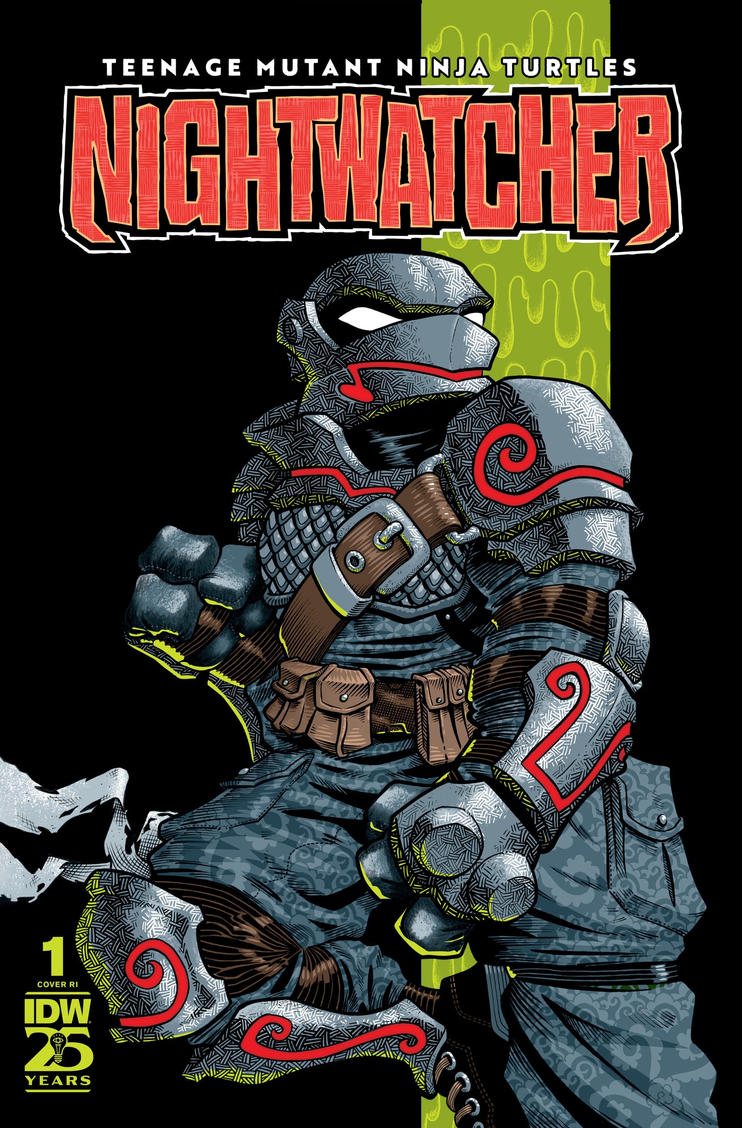 1:10 Teenage Mutant Ninja Turtles: Nightwatcher #1 Variant RI (10) (J. Gonzo) -Releases: 8/14/24