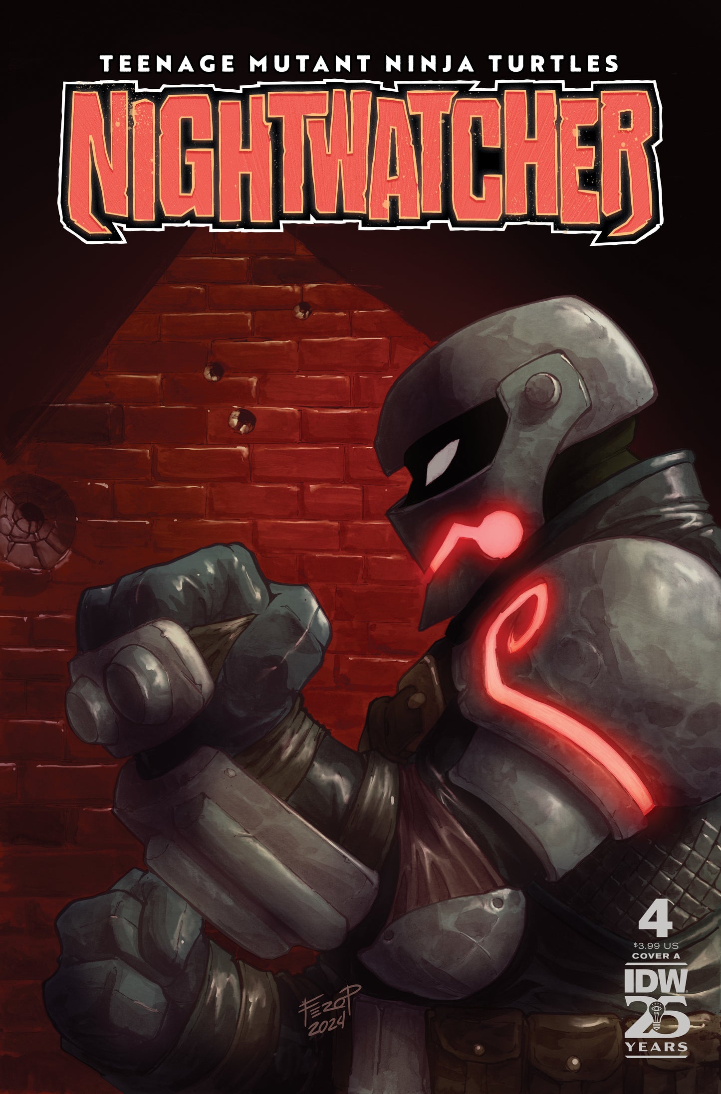 Teenage Mutant Ninja Turtles: Nightwatcher #4 Cover A (Pe)  - Release Date:  12/4/24