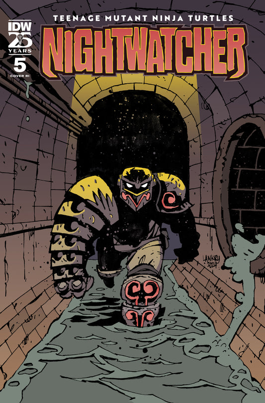 1:10 Teenage Mutant Ninja Turtles: Nightwatcher #5 Variant RI (10) (Lankry)  - Release Date:  1/8/25