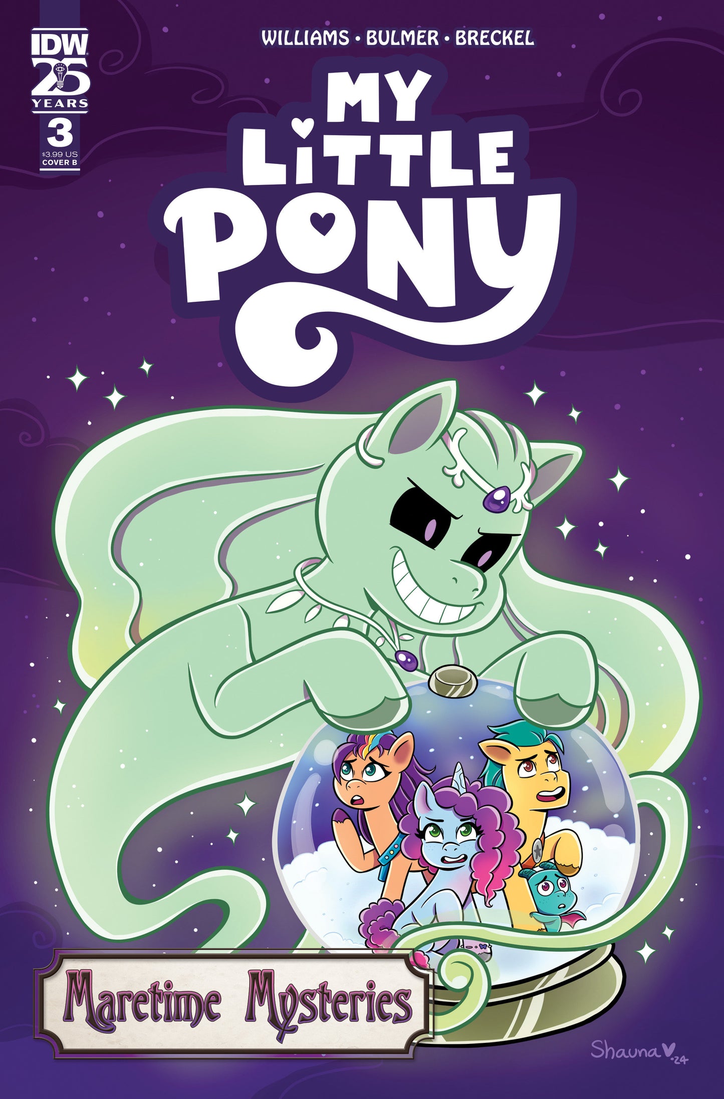 My Little Pony: Maretime Mysteries #3 Variant B (Grant) -Releases: 8/14/24