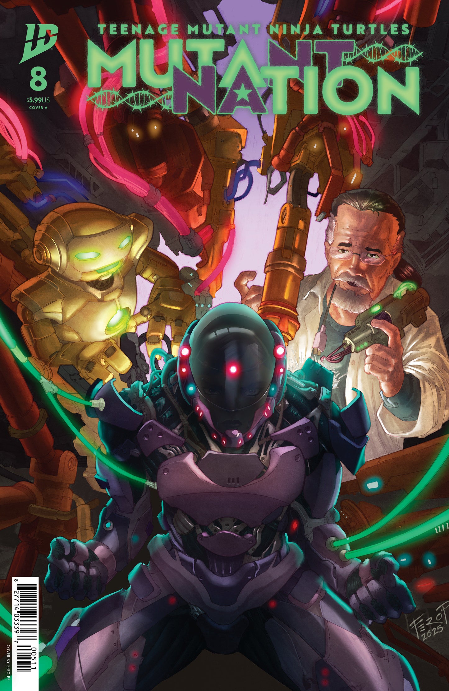 Teenage Mutant Ninja Turtles: Mutant Nation #8 Cover A (Pe)  - Release Date:  7/9/25