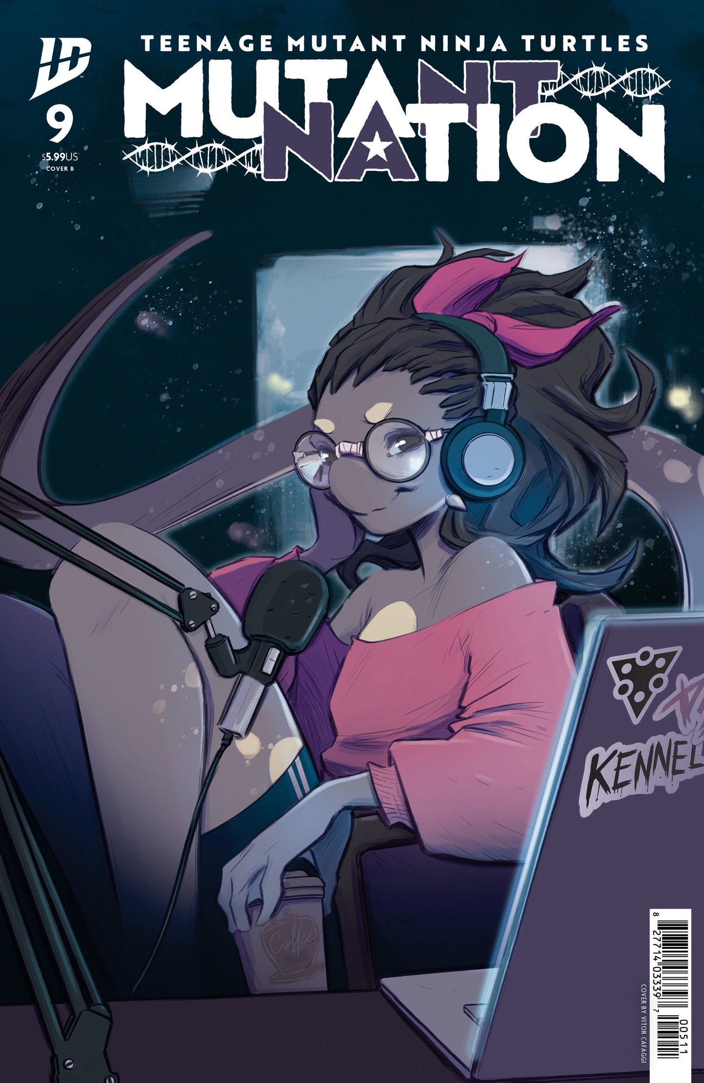 Teenage Mutant Ninja Turtles: Mutant Nation #9 Variant B (Cafaggi) - ISBN: 82771403339700921 - Release Date:  8/13/25