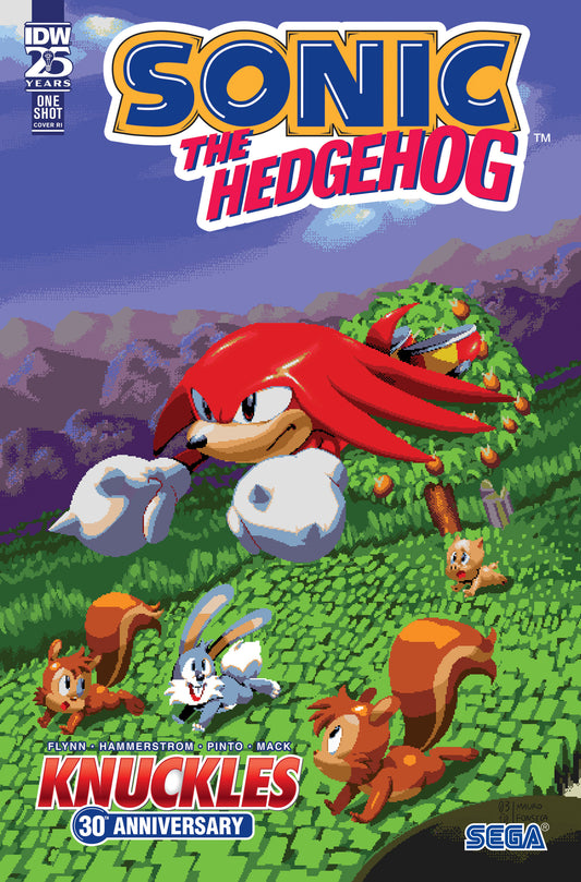 1:10 Sonic the Hedgehog: Knuckles' 30th Anniversary Special Variant RI (10) (Fonseca)  - Release Date:  11/20/24