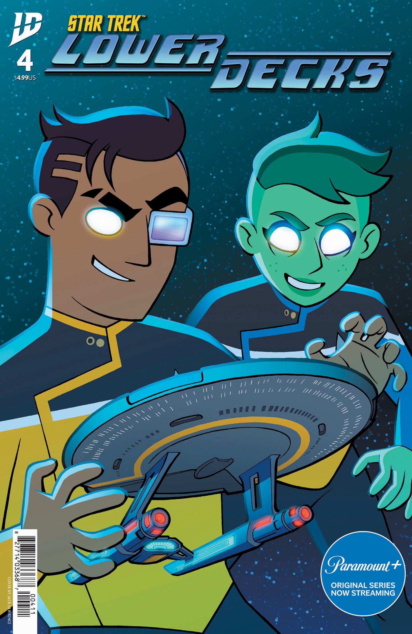 Star Trek: Lower Decks #4 Cover A (Lawrence)  - Release Date:  2/12/25