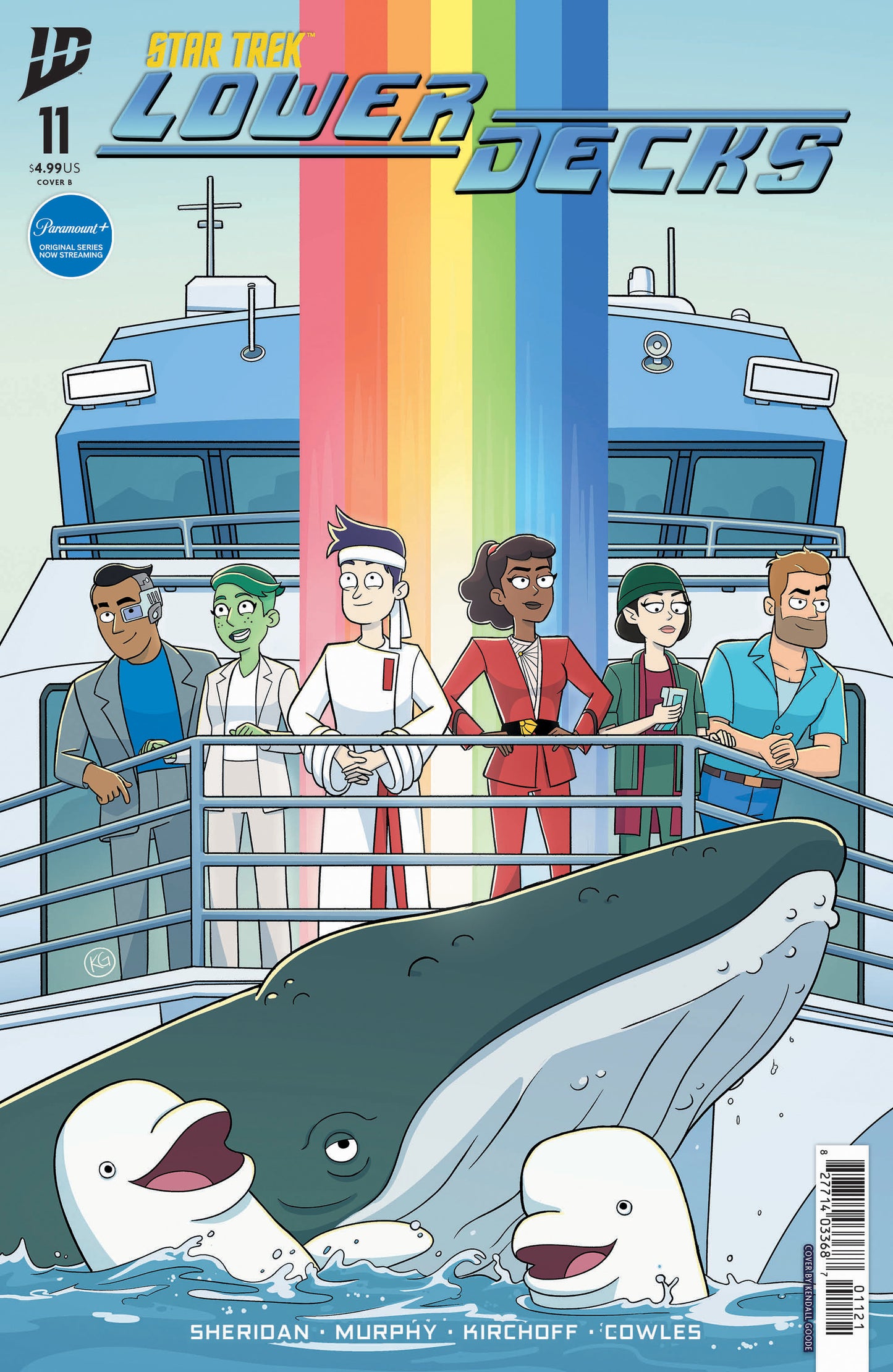 Star Trek: Lower Decks #11 Variant B (Goode) - 9/10/25 - Release Date:  9/10/25