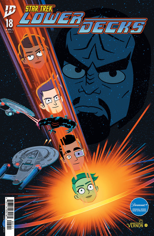 Star Trek: Lower Decks #18 Cover A (Smith) ISBN: 82771403368701811 - FOC DATE: 3/2/26  - Release Date: 4/8/26