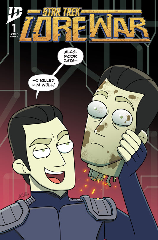 Star Trek: Lore War #1 Variant B (Fenoglio)  - Release Date:  4/2/25