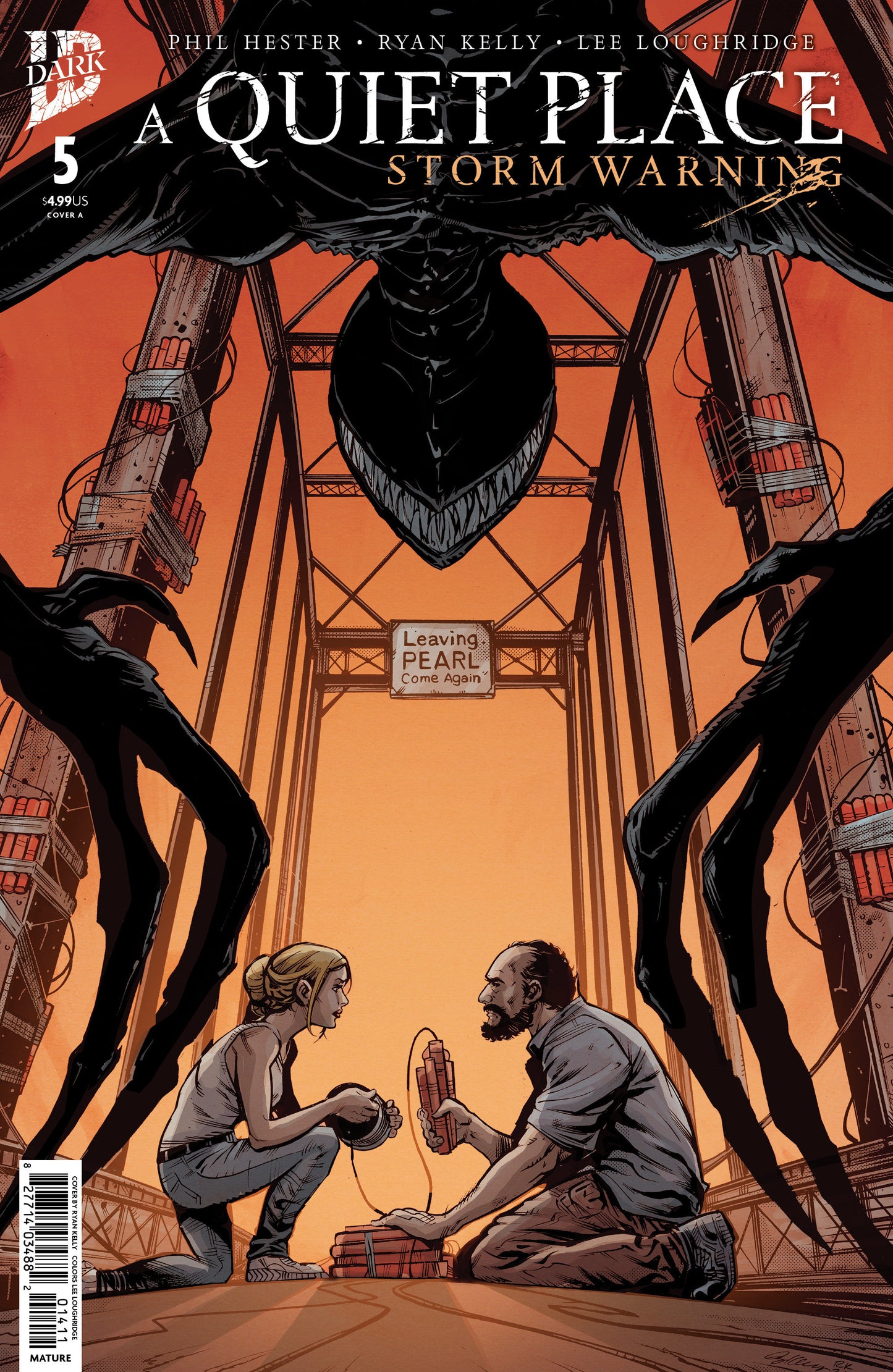 A Quiet Place: Storm Warning #5 Cover A (Kelly) ISBN: 82771403418900511 - FOC DATE: 6/14/26  - Release Date: 7/22/26