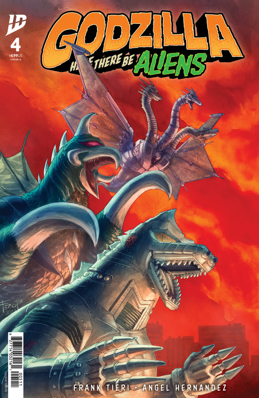 Godzilla: Here There Be Aliens #4 Cover A (Pe) - 9/10/25 - Release Date:  9/10/25