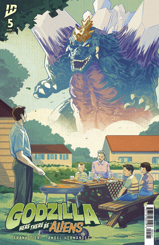 Godzilla: Here There Be Aliens #5 Variant B (Hernandez) - 10/8/25 - ISBN: 82771403419600521