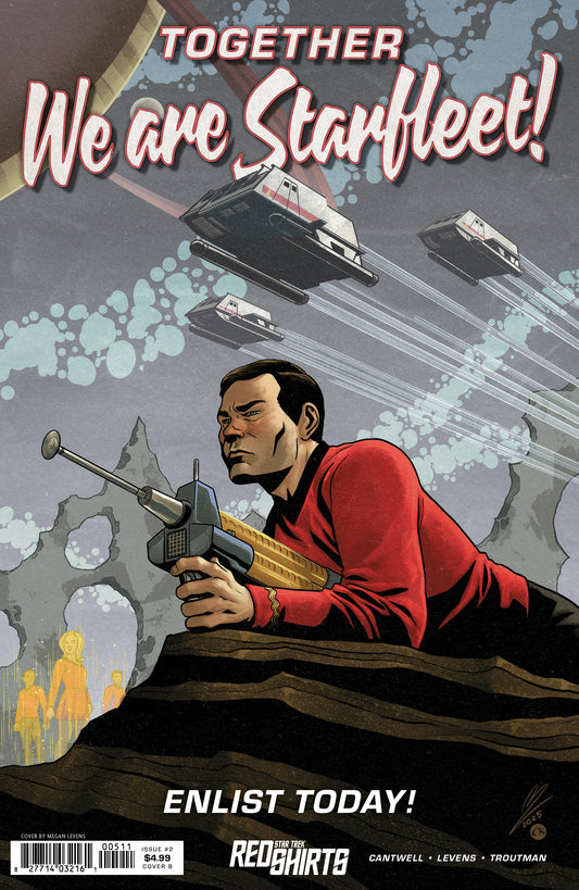 Star Trek: Red Shirts #2 Variant B (Levens Federation Recruitment) - ISBN: 82771403430100221 - Release Date:  9/3/25