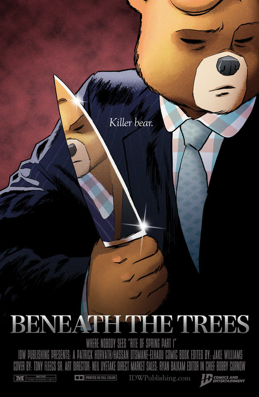 Beneath the Trees Where Nobody Sees: Rite of Spring #1 Variant B (Fleecs Movie Homage Cover)  - Release Date:  7/9/25