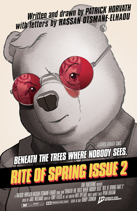 Beneath the Trees Where Nobody Sees: Rite of Spring #2 Variant B (Fleecs Movie Homage Cover) - ISBN: 82771403432500221 - Release Date:  8/27/25