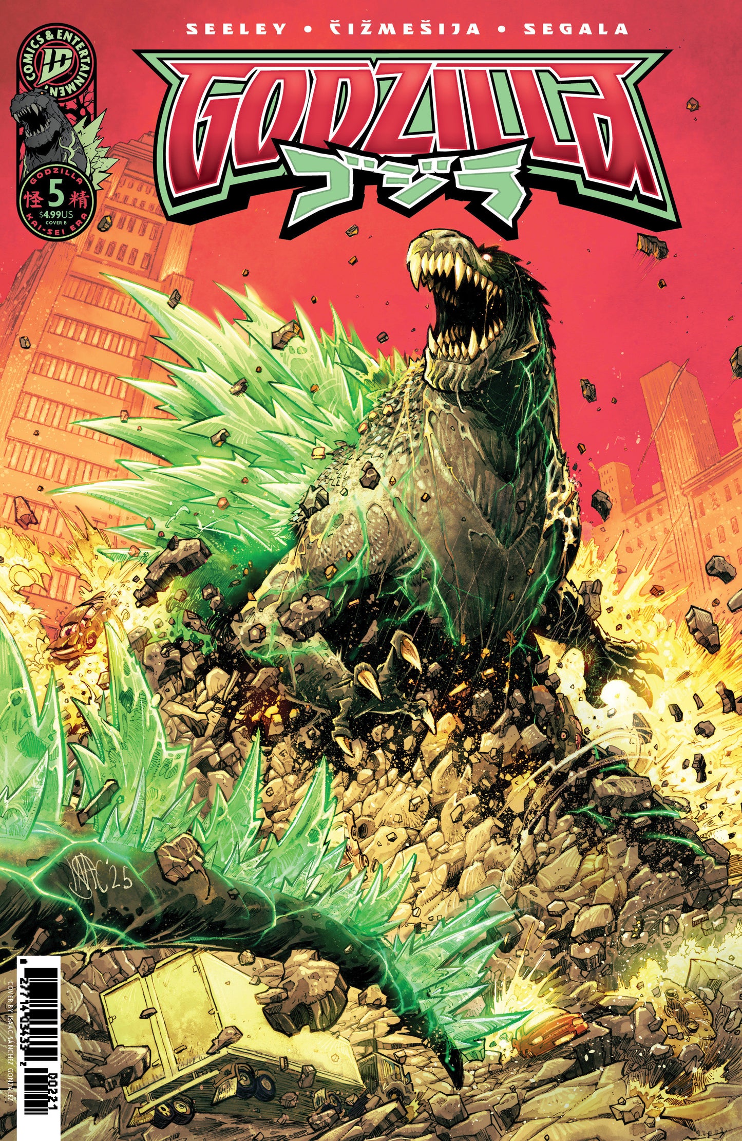Godzilla [Kai-Sei Era] #5 Variant B (González) ISBN: 82771403433200521 - Release Date: 12/3/25