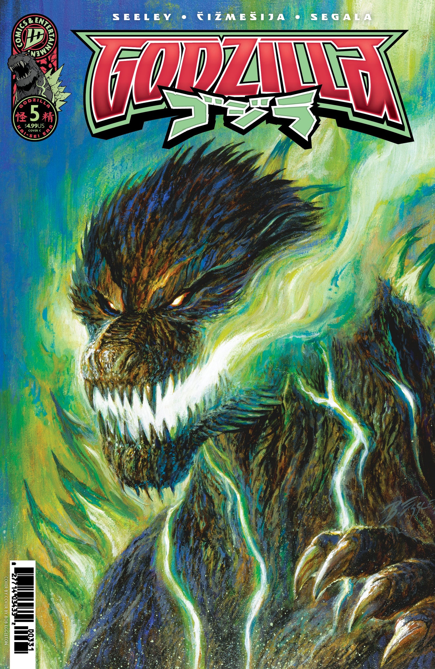 Godzilla [Kai-Sei Era] #5 Variant C (Eggleton) ISBN: 82771403433200531 - Release Date: 12/3/25