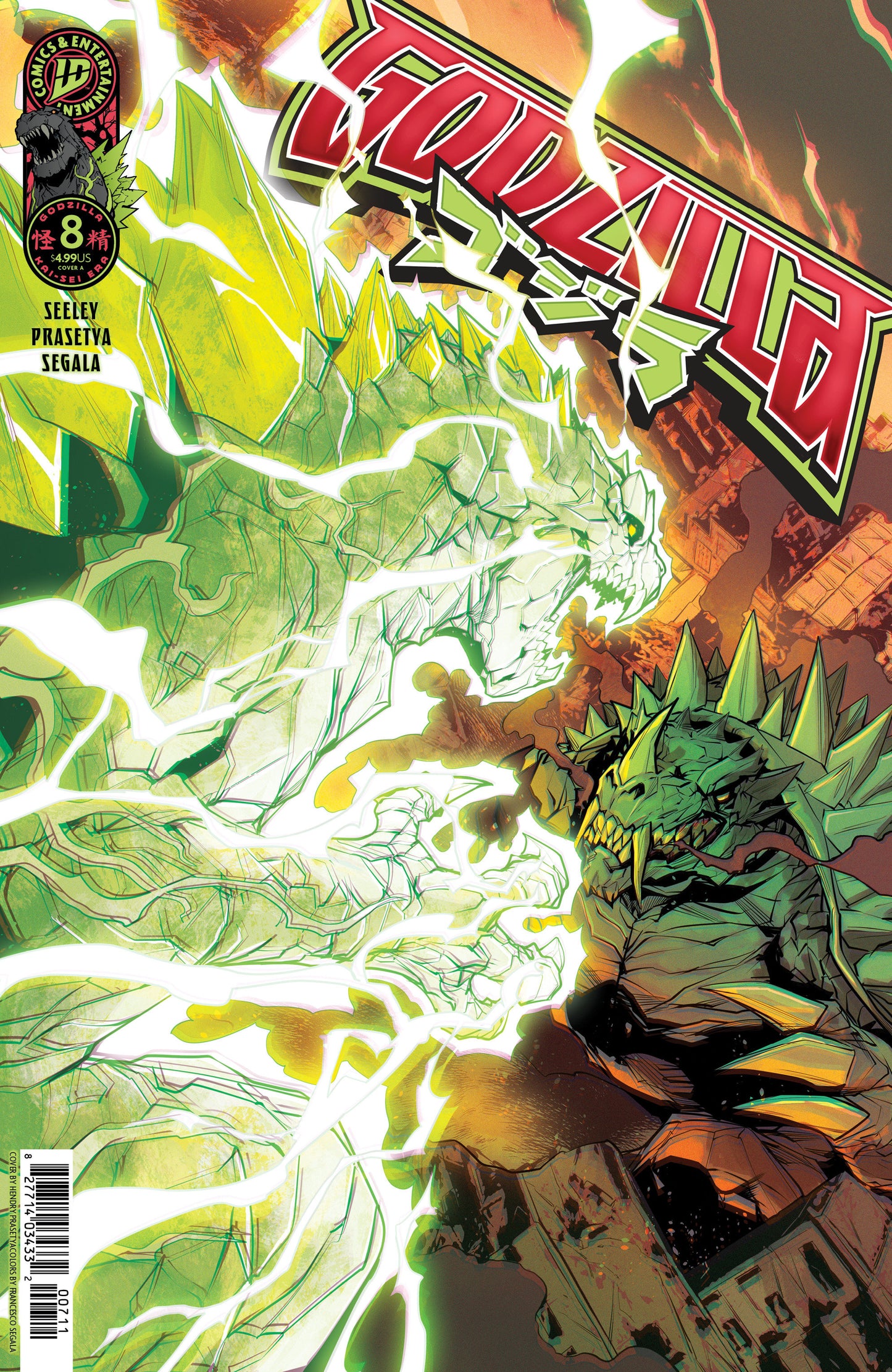 Godzilla [Kai-Sei Era] #8 Cover A (Prasetya) ISBN: 82771403433200811 - Release Date: 3/4/26