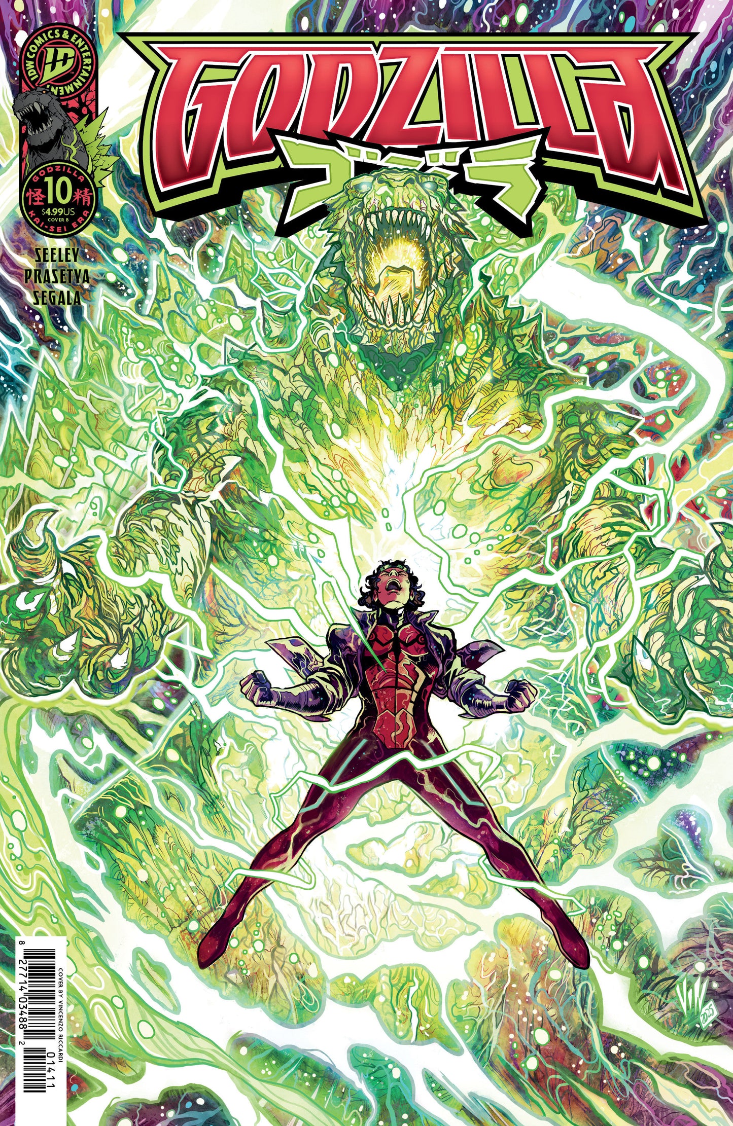 Godzilla [Kai-Sei Era] #10 Variant B (Riccardi) ISBN: 82771403433201021 - FOC DATE: 3/29/26  - Release Date: 5/6/26