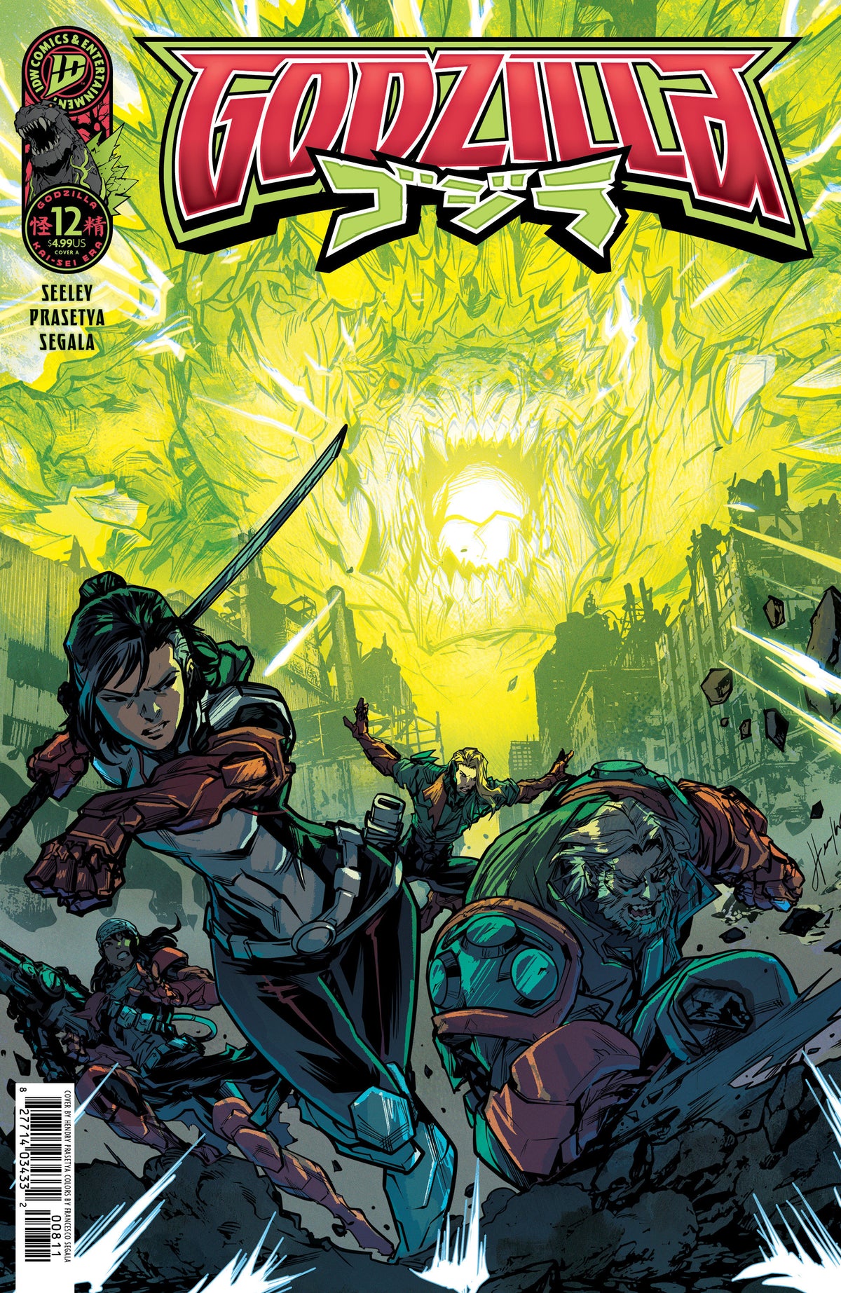Godzilla [Kai-Sei Era] #12 Cover A (Prasetya) ISBN: 82771403433201211 - FOC DATE: 5/24/26  - Release Date: 7/1/26