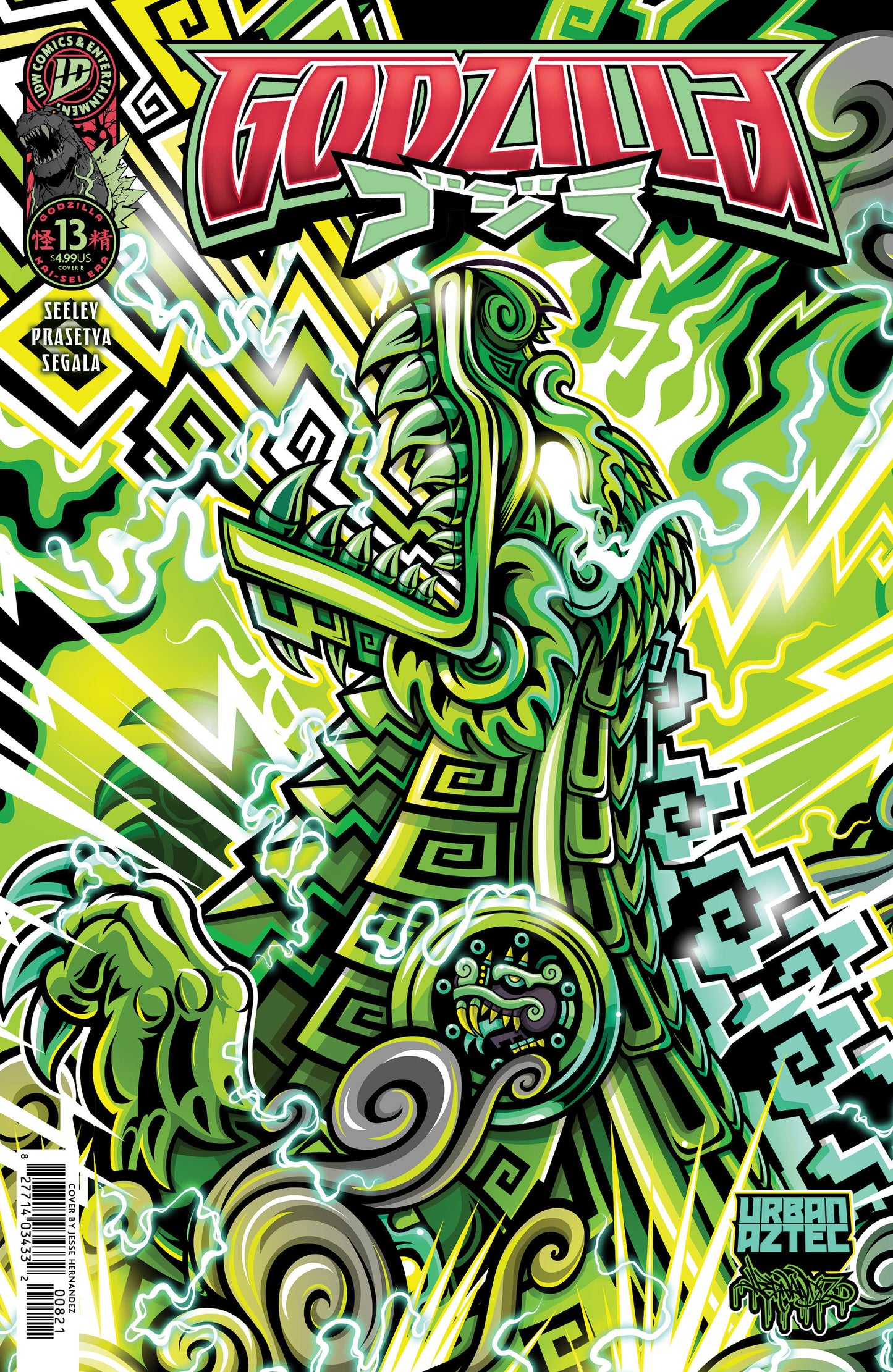 Godzilla [Kai-Sei Era] #13 Variant B (Hernandez) ISBN: 82771403433201321 - FOC DATE: 8/23/26  - Release Date: 10/7/26