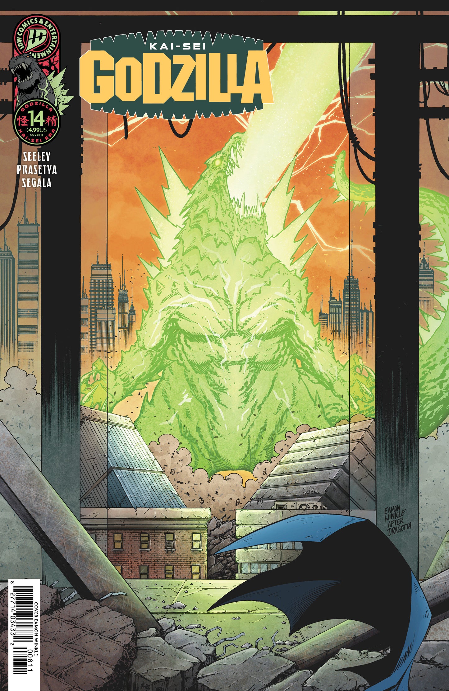 Godzilla [Kai-Sei Era] #14 Variant B (Winkle) ISBN: 82771403433201421 - FOC DATE: 9/27/26  - Release Date: 11/4/26